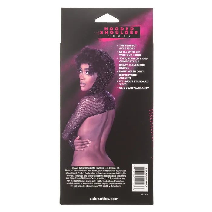 Vibrators Radiance Hooded Shoulder Shrug Calexotics