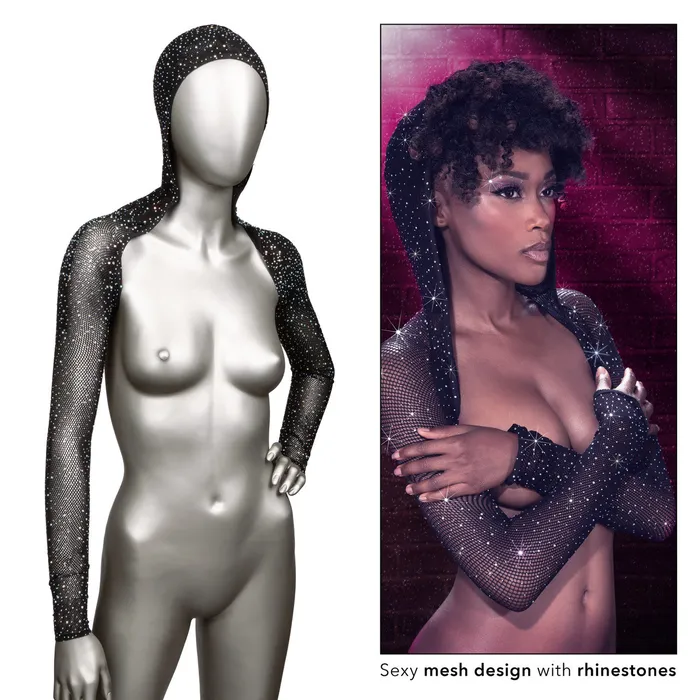 Vibrators Radiance Hooded Shoulder Shrug Calexotics