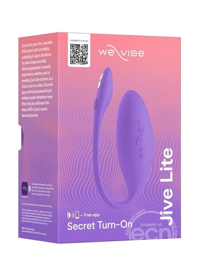 WeVibe Female Sex Toys Jive Lite GSpot Rechargeable Silicone Egg