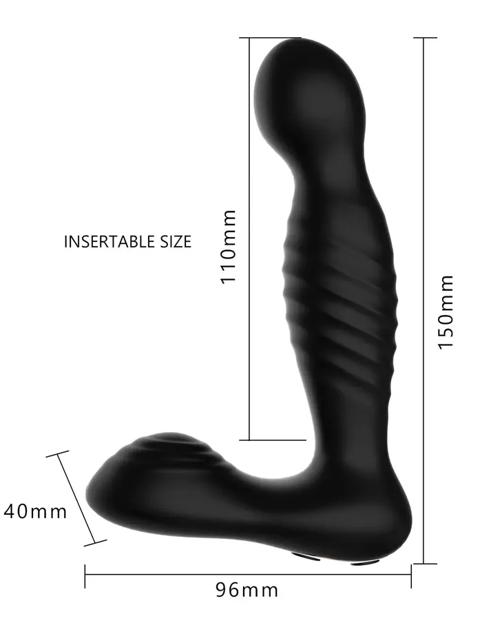 Winyi Derek Warming Rotating Vibrating Prostate Stimulator Winyi Male Sex Toys