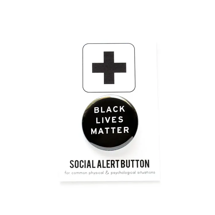 Word For Word Anal BLACK LIVES MATTER Pinback Button