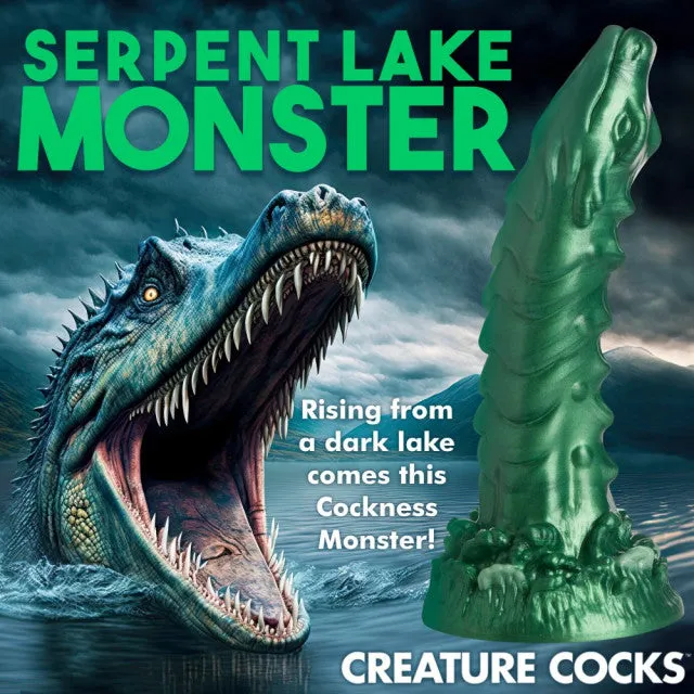 XR Brands Dildos Creature Cocks Cockness Monster Lake Creature Silicone Dildo