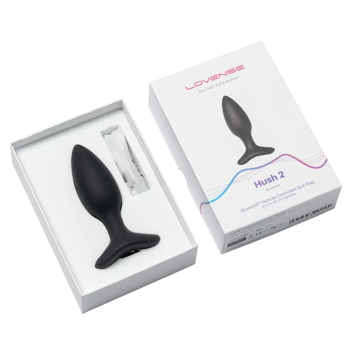 Anal Lovense Lovense Hush 2 Bluetooth Vibrating 15 Butt Plug Small