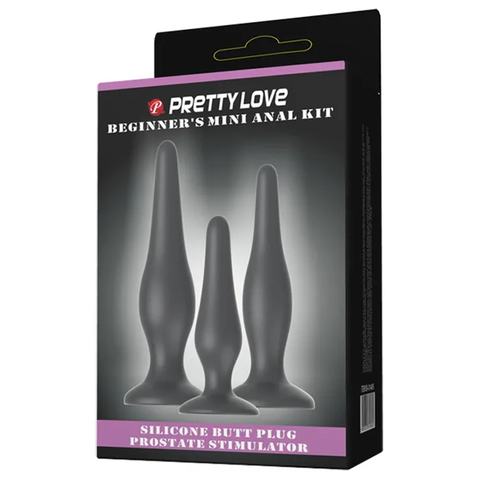 Anal Pretty Love Beginners Mini Anal Plug Kit Pretty Love