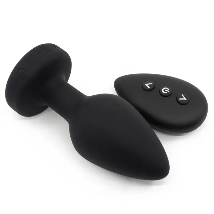 Ashella Vibes Remote Control Vibrating Jewel Butt Plug Large AAPD Male Sex Toys