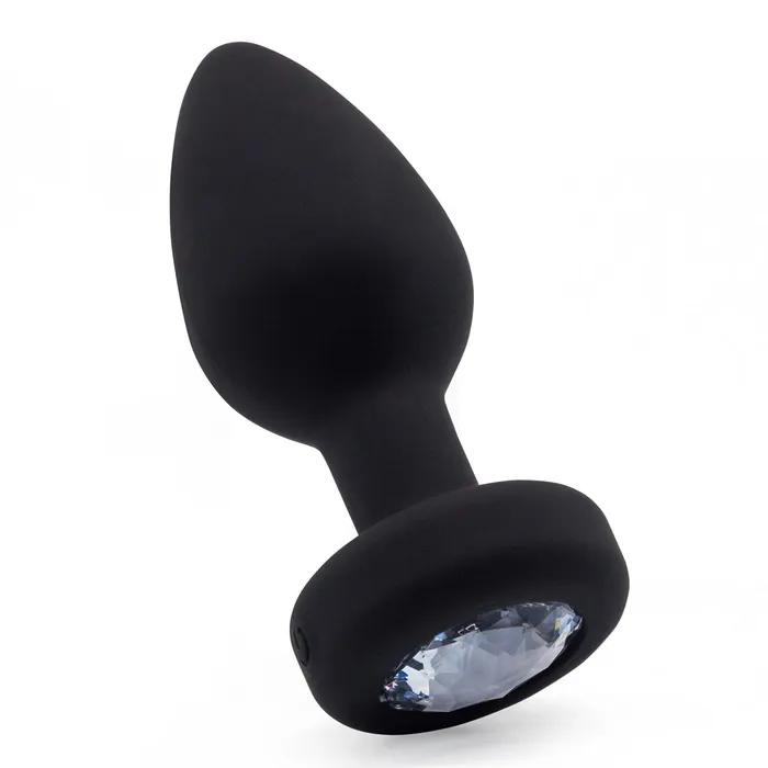 Ashella Vibes Remote Control Vibrating Jewel Butt Plug Large AAPD Male Sex Toys