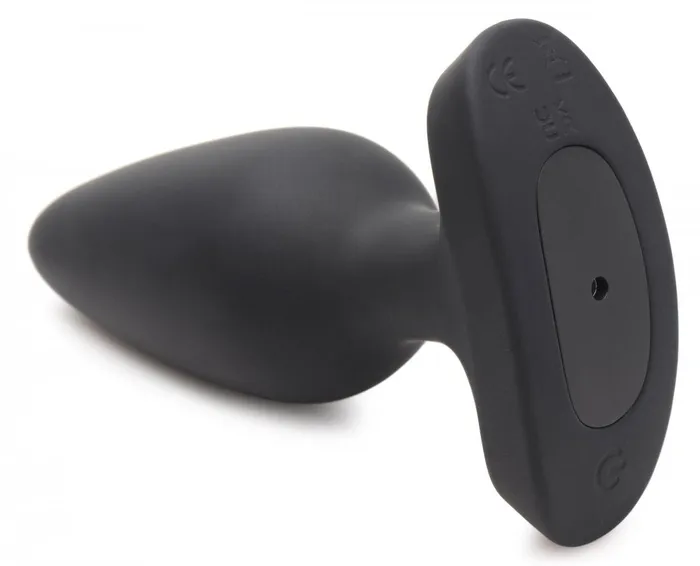 Booty Sparks Male Sex Toys 28X Laser Heart Silicone Anal Plug with Remote