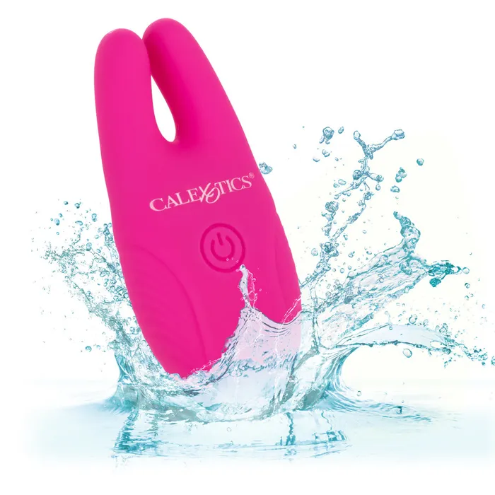 California Exotics Female Sex Toys Silicone Remote Control Vibrating Nipple Clamps