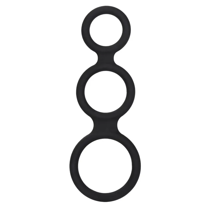 California Exotics Maximiser Enhancer Silicone Triple Cock Ball Ring Male Sex Toys California Exotics Maximiser Enhancer Silicone Triple Cock Ball Ring Male Sex Toys