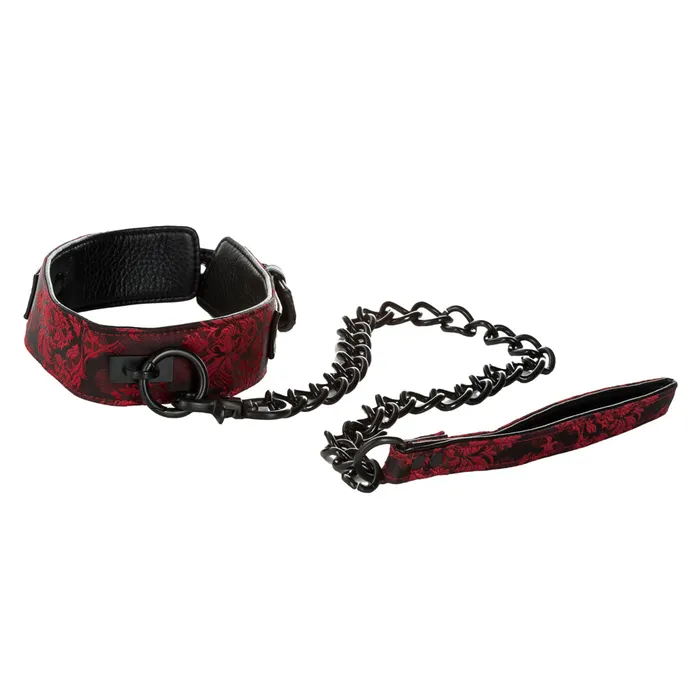 California Exotics Scandal Collar With Leash Male Sex Toys