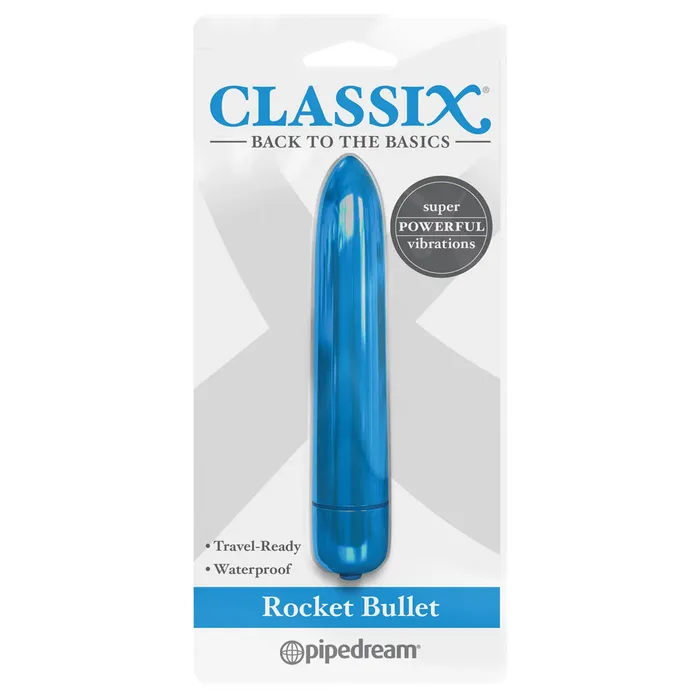 Classix Rocket Waterproof Bullet Vibrator Pipedream Female Sex Toys