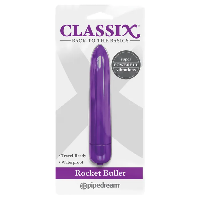 Classix Rocket Waterproof Bullet Vibrator Pipedream Female Sex Toys