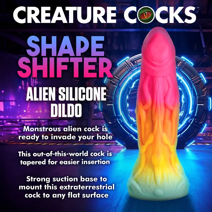 Dildos Creature Cocks Shape Shifter Alien Silicone Dildo