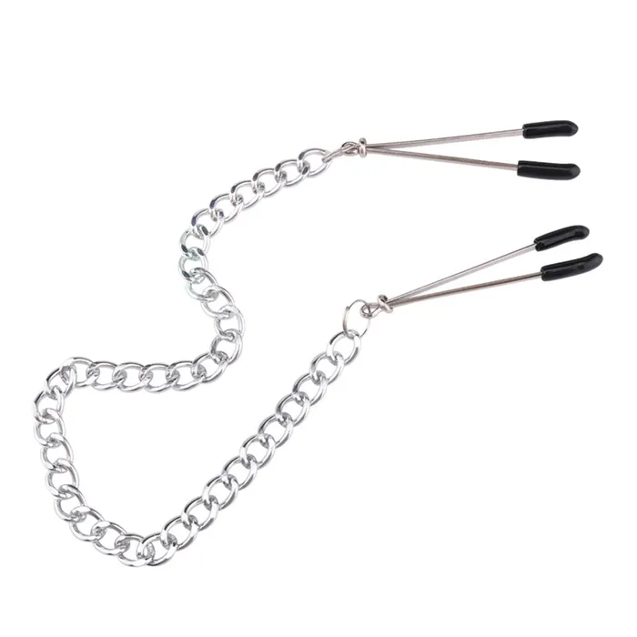 Female Sex Toys Leto Leto Tweezer Nipple Clamps With Chain
