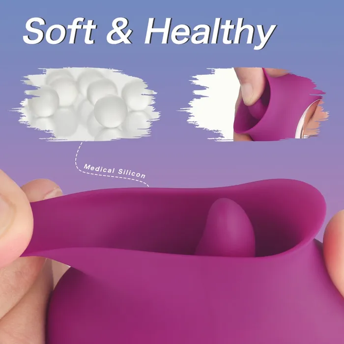 Female Sex Toys Lusty Age Clitoral And Nipples Licking Tongue Vibrator