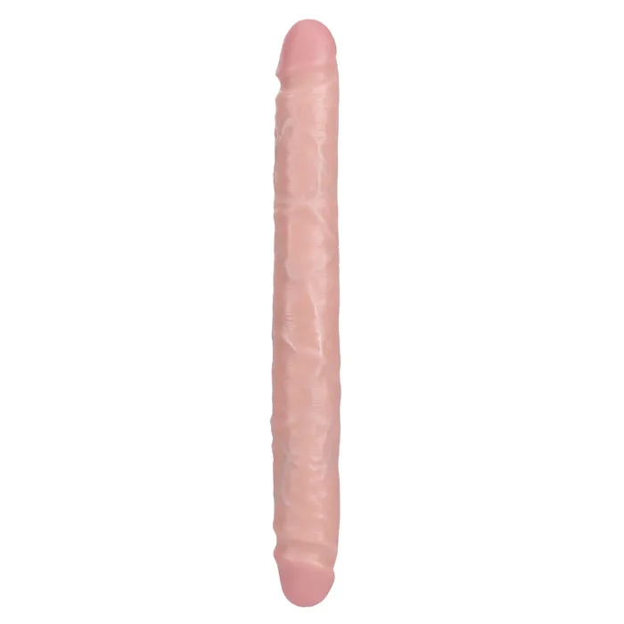 Female Sex Toys RealRock 12 Straight Slim DoubleEnded Dildo Shots Media