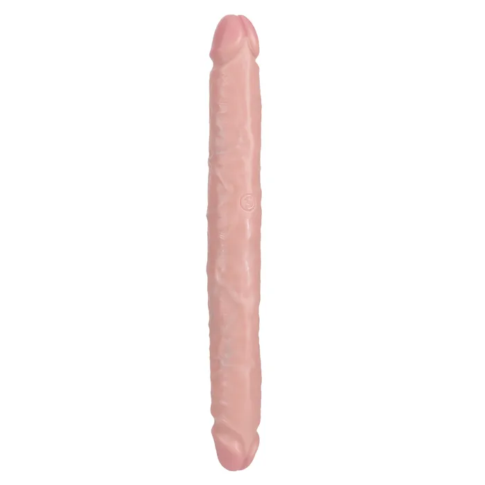 Female Sex Toys RealRock 12 Straight Slim DoubleEnded Dildo Shots Media