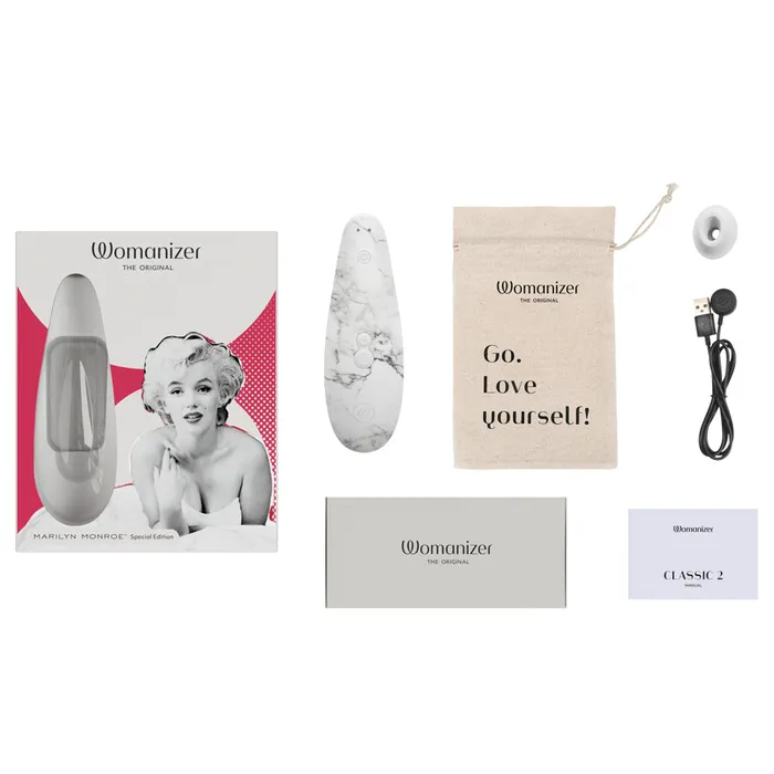 Female Sex Toys Womanizer Womanizer x Marilyn Monroe Special Edition Clitoral Stimulator