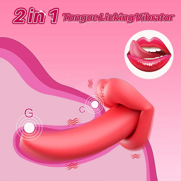 Female Sex Toys Xinghaoya Xinghaoya Tongue Vibrator With Remote