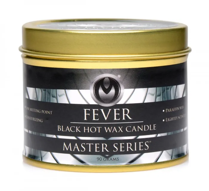 Fever Hot Wax Candle Black Master Series Anal