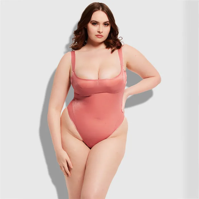 House of Desire Vibrators House of Desire Yvonne Sheer Layered Mesh Bra Bodysuit Curvy