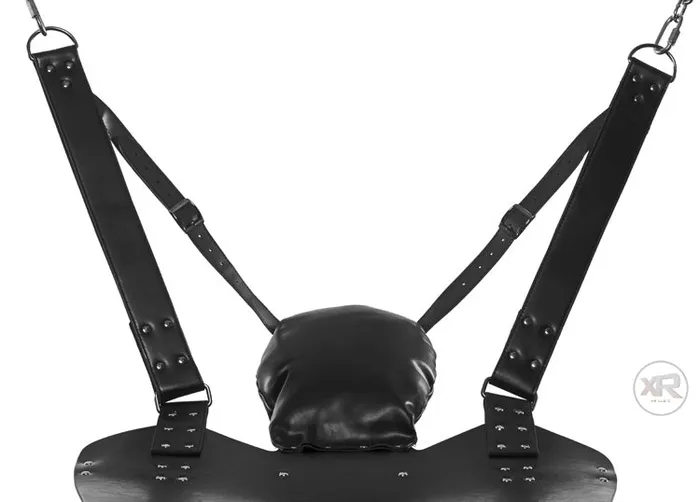 Leather Swing with Pillows and Stirrups STRICT Restraints
