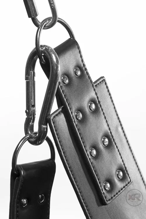 Leather Swing with Pillows and Stirrups STRICT Restraints