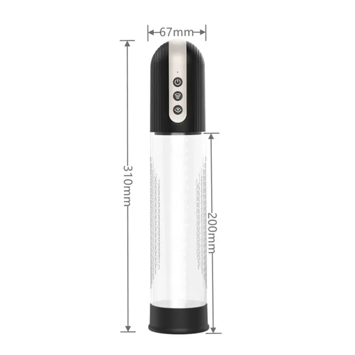 Leto Electric Vacuum Textured Penis Pump Leto Male Sex Toys