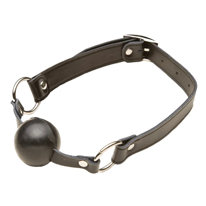 LOVE IN LEATHER PETITE LEATHER BALL GAG Love In Leather Restraints