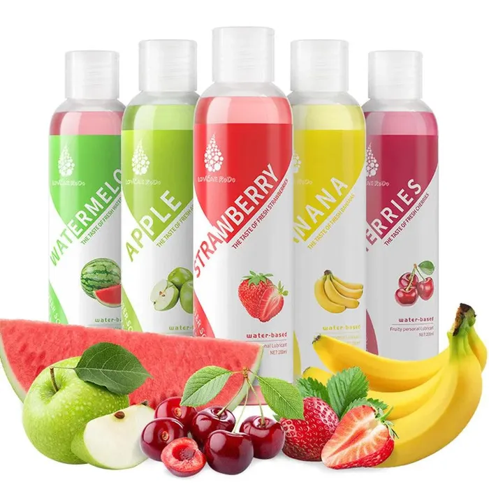 Lubricants Xinghaoya 200ml Fruit Flavors Water Based Lubricant