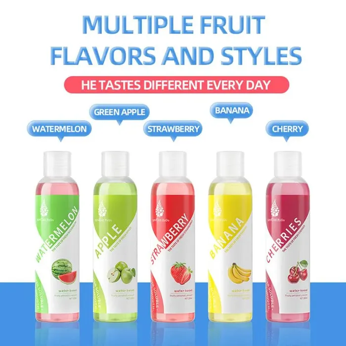 Lubricants Xinghaoya 200ml Fruit Flavors Water Based Lubricant