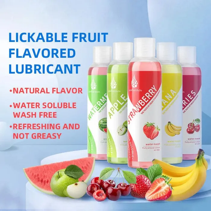 Lubricants Xinghaoya 200ml Fruit Flavors Water Based Lubricant