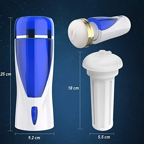 Lusty Age Electric Thrusting Masturbator With 3 Powerful Thrusting Modes Male Sex Toys