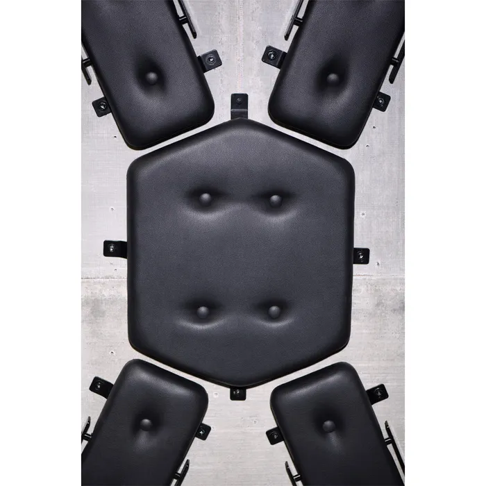 Master Series Male Sex Toys Master Series Padded WallMounted St Andrews Cross