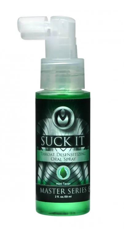 Master Series Male Sex Toys Suck It Throat Spray