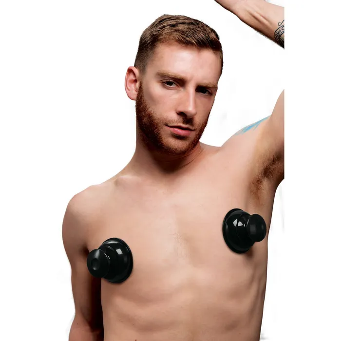 Master Series Male Sex Toys XL Plungers Extreme Nipple Suckers
