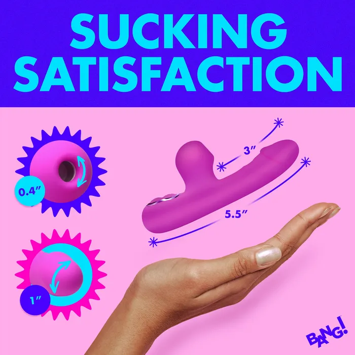 Mini Suction Rabbit Vibrator Bang Female Sex Toys