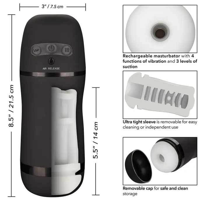 Optimum Power Pulsar Stroker California Exotics Male Sex Toys