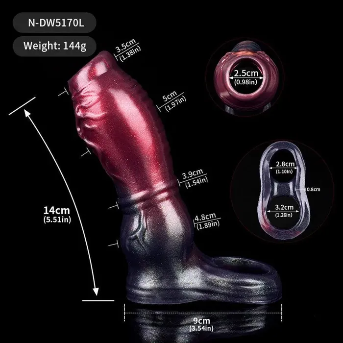 Quality Silicone Penis Girth Sleeve for Men Xinghaoya Male Sex Toys