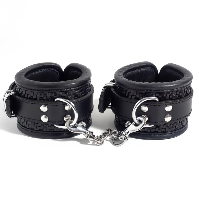 Restraints Zorba International Zorba Woven Leather Wrist Cuffs