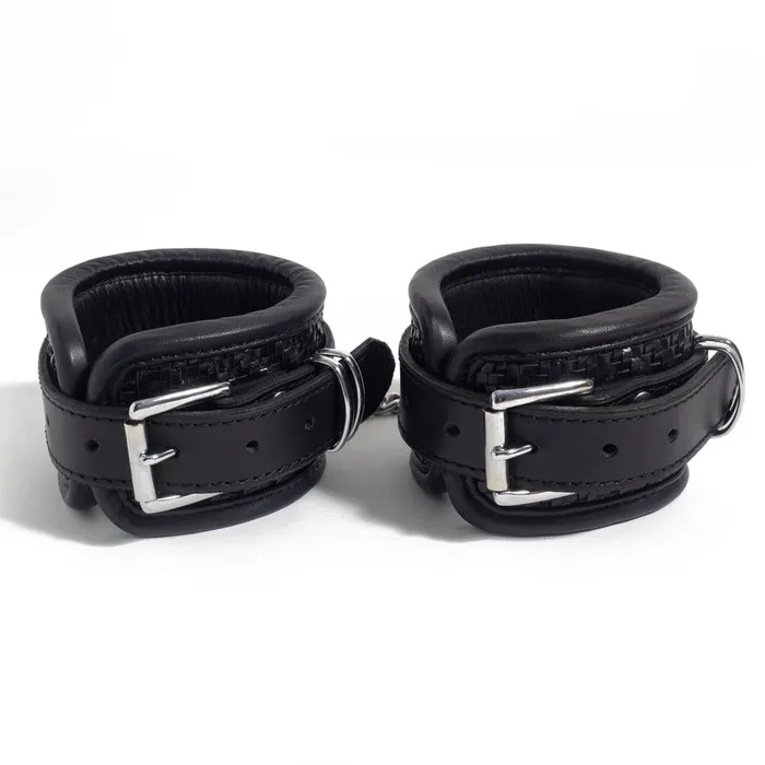 Restraints Zorba International Zorba Woven Leather Wrist Cuffs