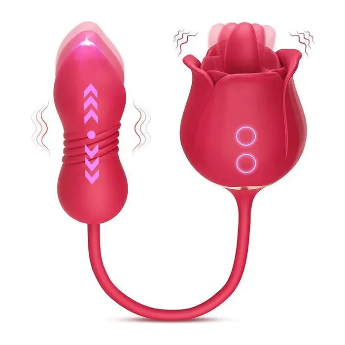 Rose Sexual Vibrating Toy for Women Xinghaoya Vibrators