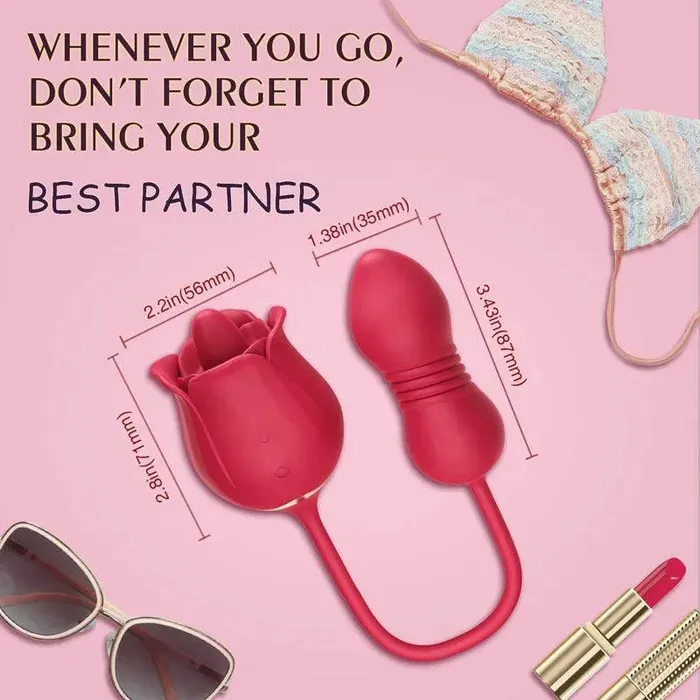 Rose Sexual Vibrating Toy for Women Xinghaoya Vibrators