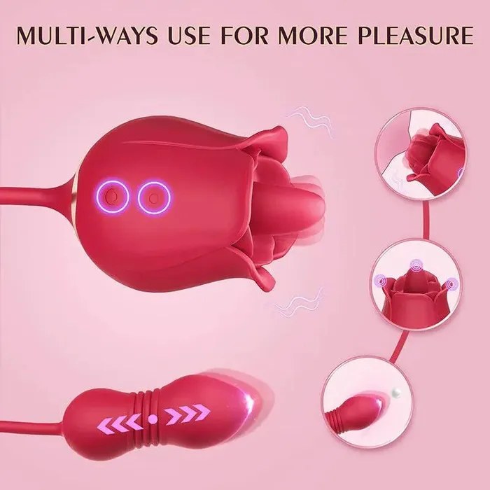 Rose Sexual Vibrating Toy for Women Xinghaoya Vibrators