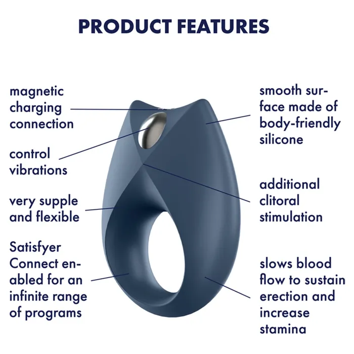 Satisfyer Royal One Cock Ring Vibrator Satisfyer Vibrators