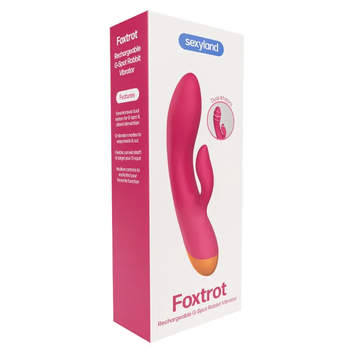Sexyland Foxtrot Synchronised GSpot Rabbit Vibrator Sexyland Female Sex Toys