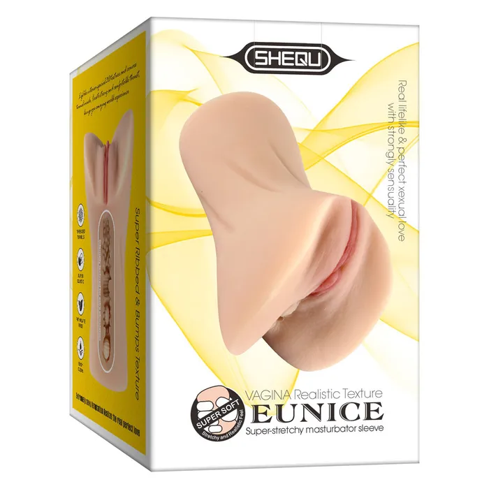 Shequ Eunice Waterproof Realistic Vaginal Masturbator Senzhen Xise Male Sex Toys