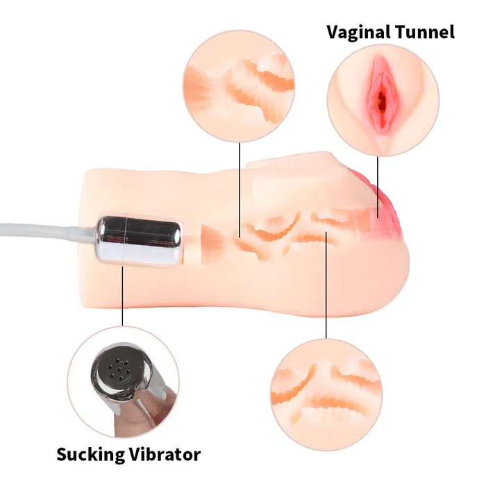 Soft Realistic Virgin Pussy With Vibration Suction Senzhen Xise Male Sex Toys
