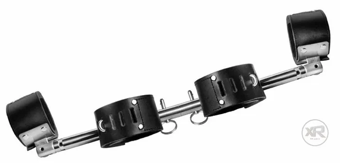 Strict Leather Couples Swiveling Spreader Bar with Cuffs