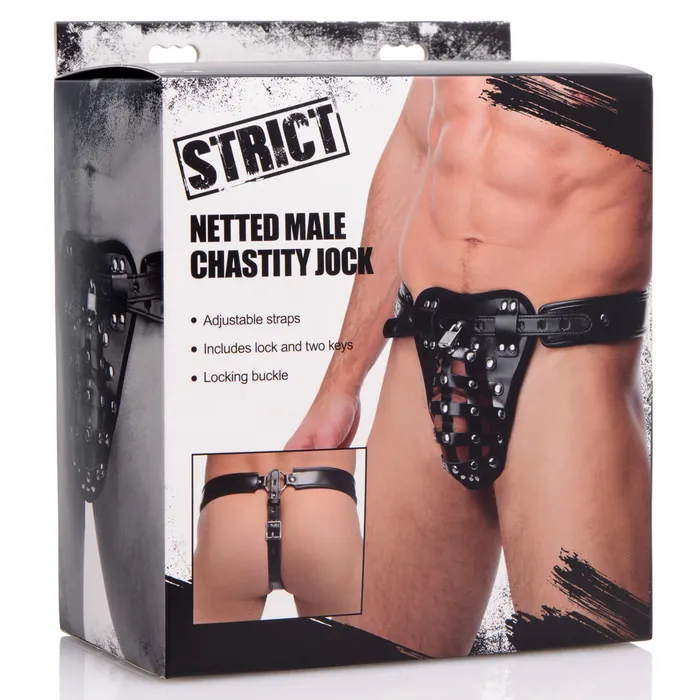 Strict Male Sex Toys Strict Netted Male Chastity Jock
